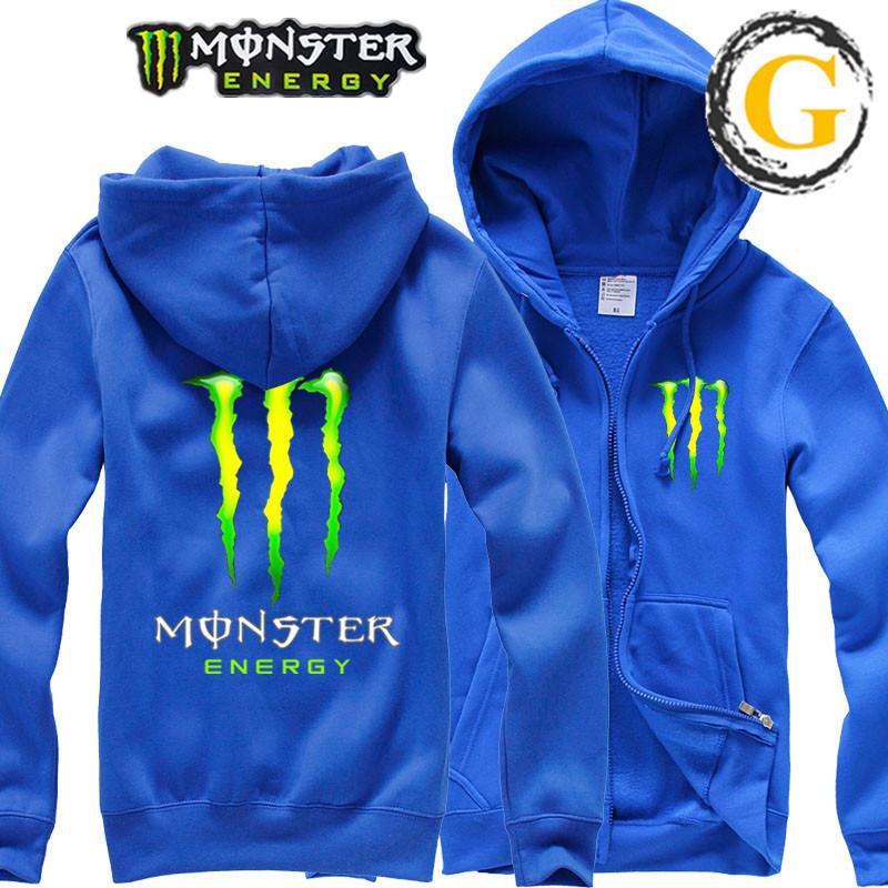 24 Monster フード付きパーカー＆パンツセット バイクウエア パーカー ジャージ モンスター エナジー メンズ フード