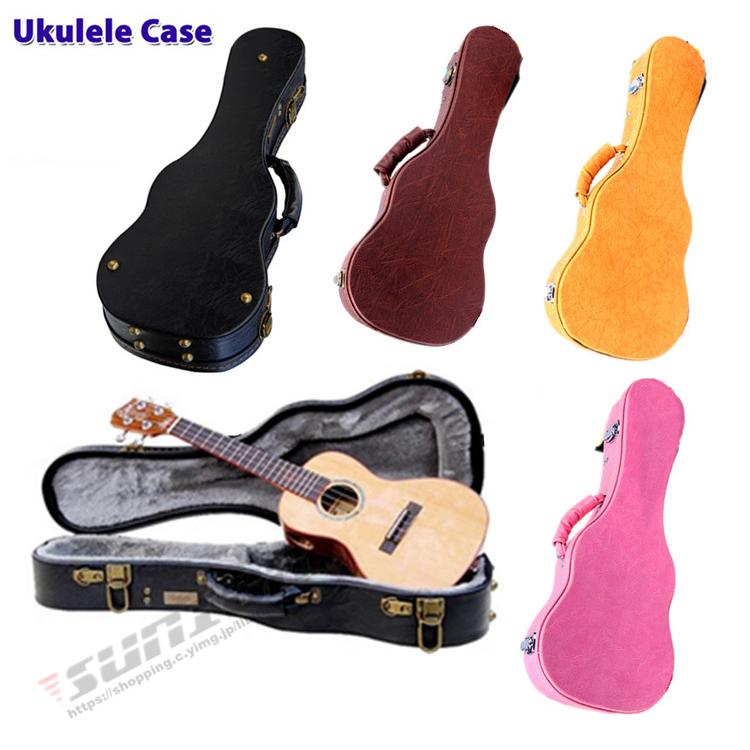 Ukulele Case ウクレレケース ウクレレ 楽器 ケース バッグ 木製ケース リュック ソプラノ コンサート クッション付き 軽量 ukulelecase18Sunion 通販