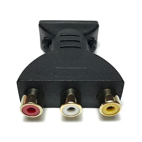 Access HDMI オス - 3RCA メス 変換アダプタ 金メッキ コンポーネント オス テレビ ビデオ端子 AV64A|timoak|03
