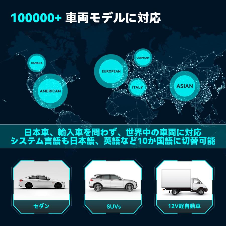 Launch CRP123X V2.0 obd2 診断機 日本語 BWM ベンツ 日本車対応 Launch CRP123X V2.0 obd2 診断機 日本語 BWM ベンツ 日本車対応