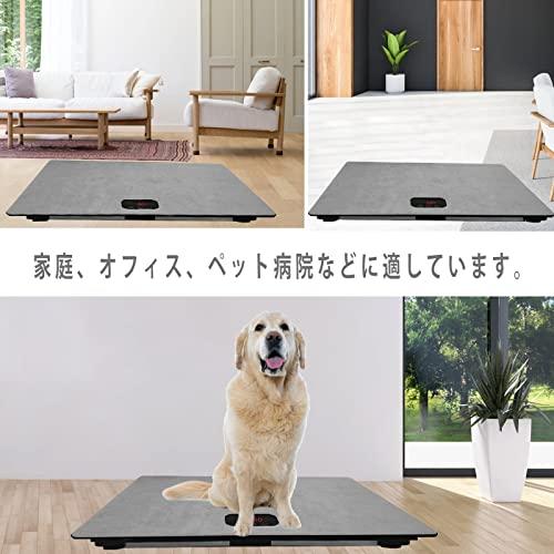 お買い得！ デジタルペット用体重計、犬や猫に向け、３つの測定モードあり、最大容量100Kg、容量精度10g、黒色、 90 x60cm 【2662427658】(16561円)