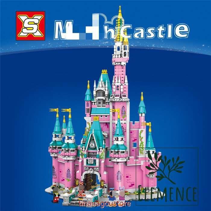 ブロック互換 レゴ 互換品 ピンク ディズニー お城 レゴブロック Lego クリス マス プレゼント 玩具 ltb チンアナ号ストア 通販 Yahoo ショッピング