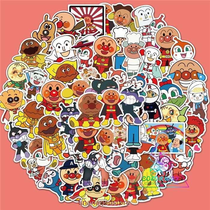 100枚 ステッカー アンパンマン アニメ キャラクター シール wsu チンアナ号ストア 通販 Yahoo ショッピング