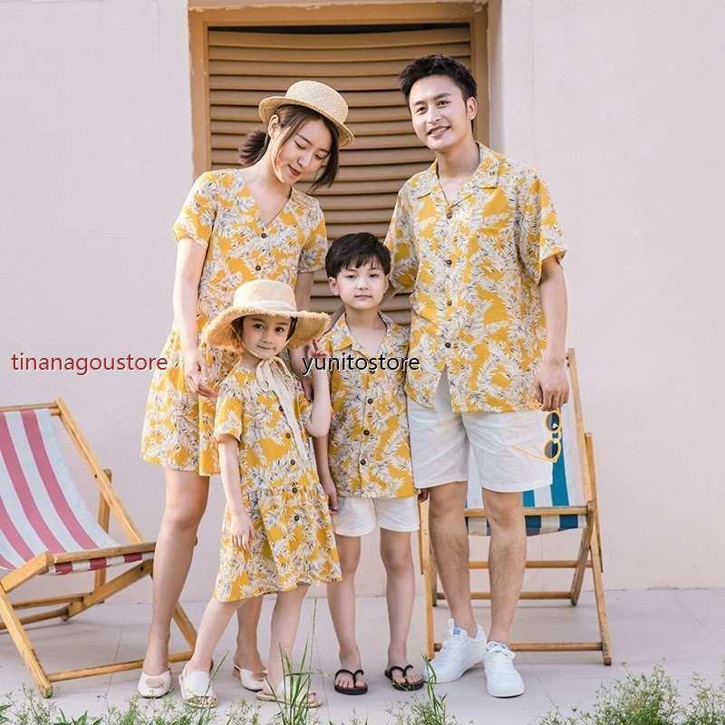 親子 アロハシャツ メンズ 親子コーデ アロハシャツ 親子 ペアルック ベビー 親子 お揃い 親子 アロハ ワンピース リゾートワンピース 親子お揃い服 親子服 kbq チンアナ号ストア 通販 Yahoo ショッピング