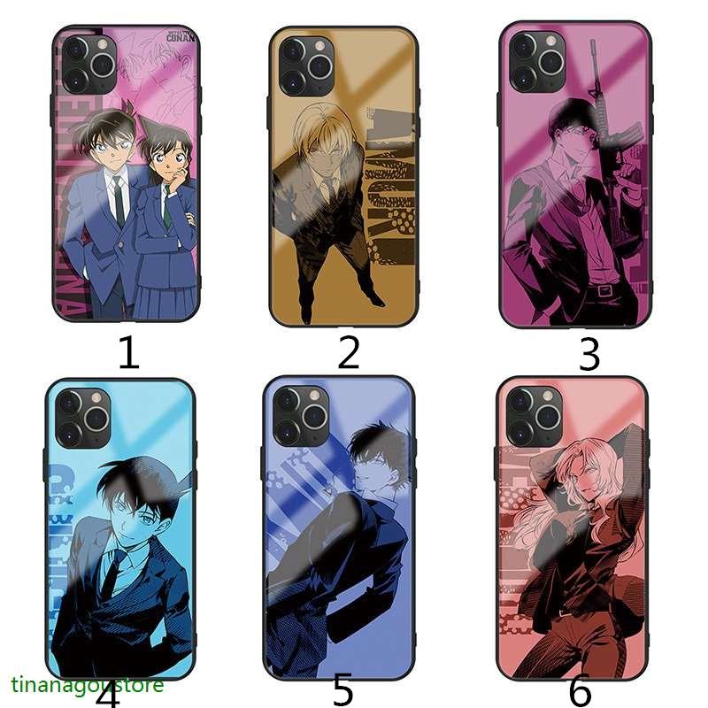 江戸川 コナン 工藤新一 名探偵コナン アニメ アイフォンケース Iphone 6 6s Iphone7 8 Plus Iphonex Xr スマホケース 強化ガラス 鏡面 レンズ保護 ハードケース aac チンアナ号ストア 通販 Yahoo ショッピング