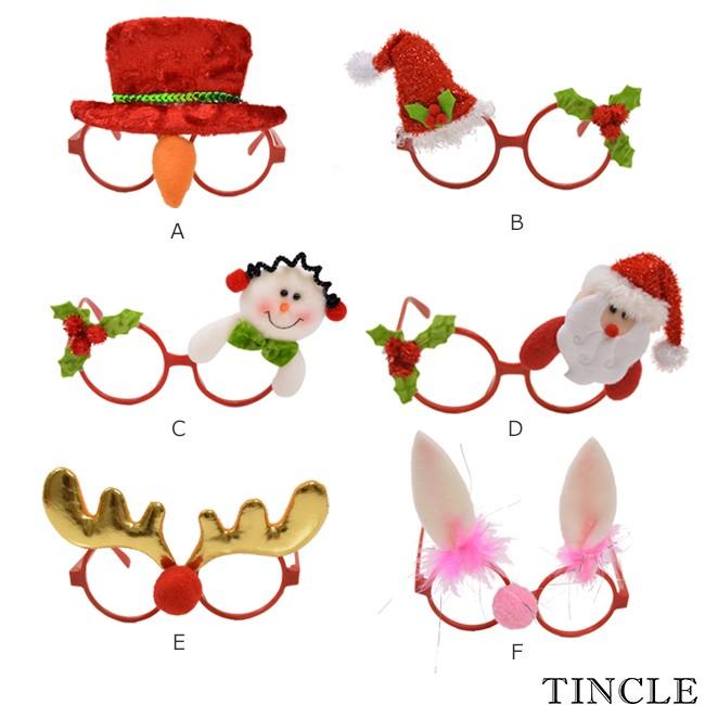 子供用 パーティーめがね クリスマス パーティー フォトプロップス めがね 眼鏡 サンタ ウサギ スノーマン トナカイ Ck 192 Tincle 通販 Yahoo ショッピング