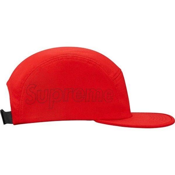 supreme perforated camp cap
