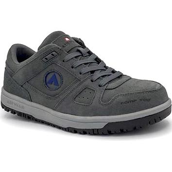 AIRWALK スケートシューズ US11 ブラック/グレー AIRWALK（エアウォーク） エアーウォーク スエード グレー メタル