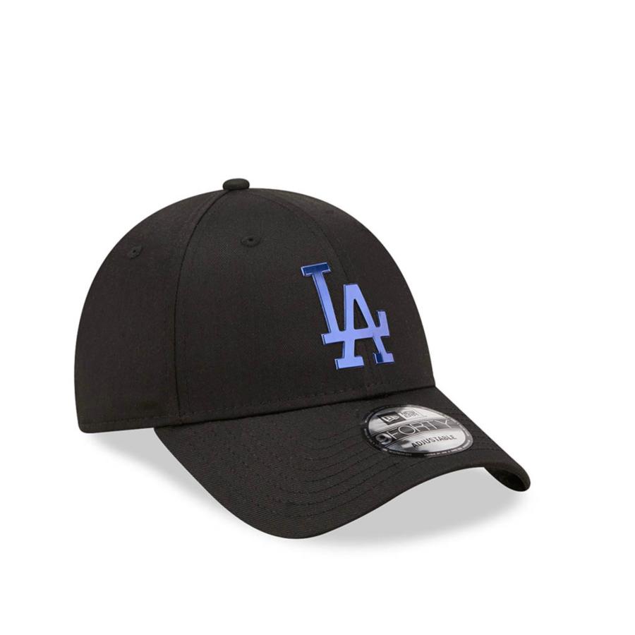 ニューエラ 940 LA ドジャース フォイルロゴ メタル スナップバック ブラック NEW ERA LOS ANGELES DODGERS BLACK FOIL 9FORTY SNAPBACKメンズ｜tings｜02