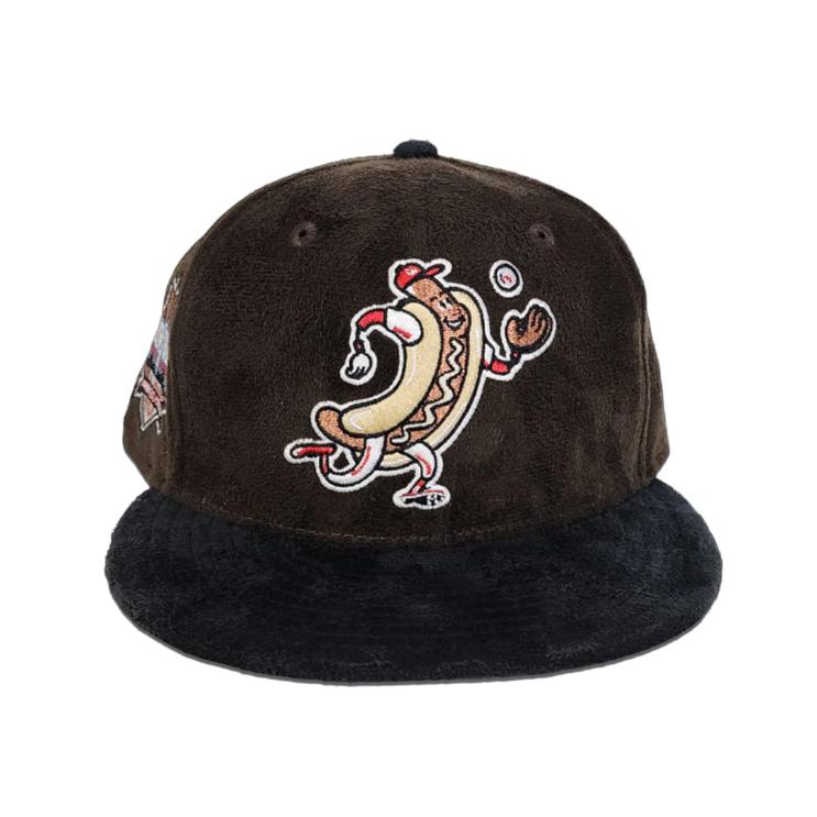 NEW ERA（ニューエラ） LA ドジャース ホットドッグ スエード キャップ