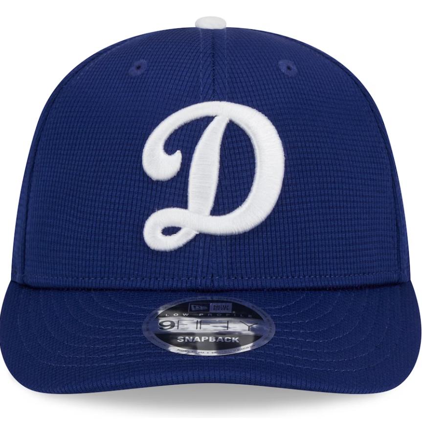 ニューエラ ロサンゼルス ドジャース Dロゴ 950 スナップバック キャップ  Los Angeles Dodgers New Era 2024 Batting Practice Low Profile 9FIFTY メンズ｜tings｜02