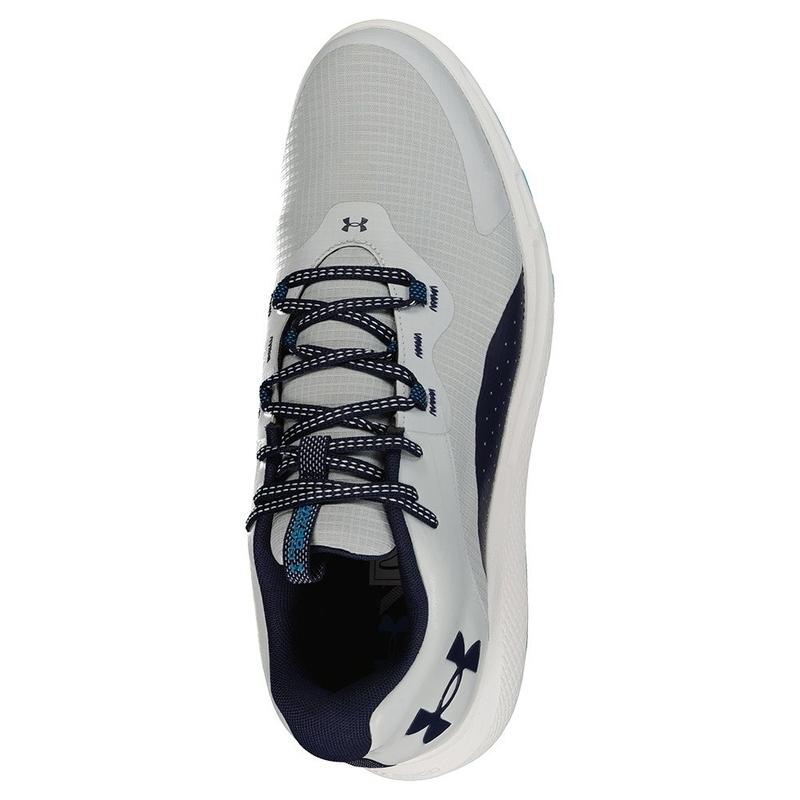 アンダーアーマー ゴルフシューズ チャージド ドロー2 ワイド グレー Under Armour Charged Draw 2 SL GRY