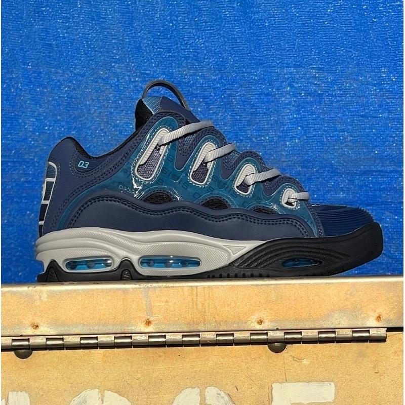 オサイラス スケートシューズ Osiris D3 2001 SK8グレーネイビー OSIRIS オサイラス スケート シューズ Osiris D3 2001 Navy/Grey