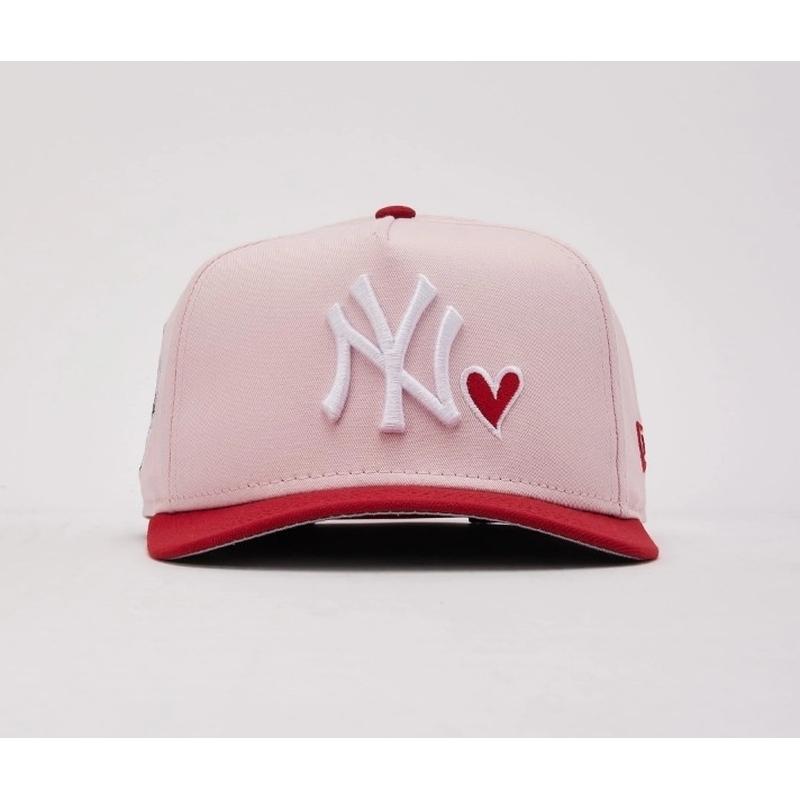 NEW ERA（ニューエラ） ニューヨーク ヤンキース ピンク ハート