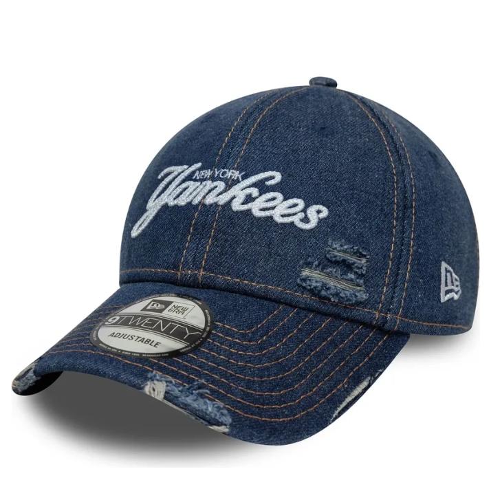 NEW ERA（ニューエラ） 920 ニューヨーク ヤンキース ダメージ デニム