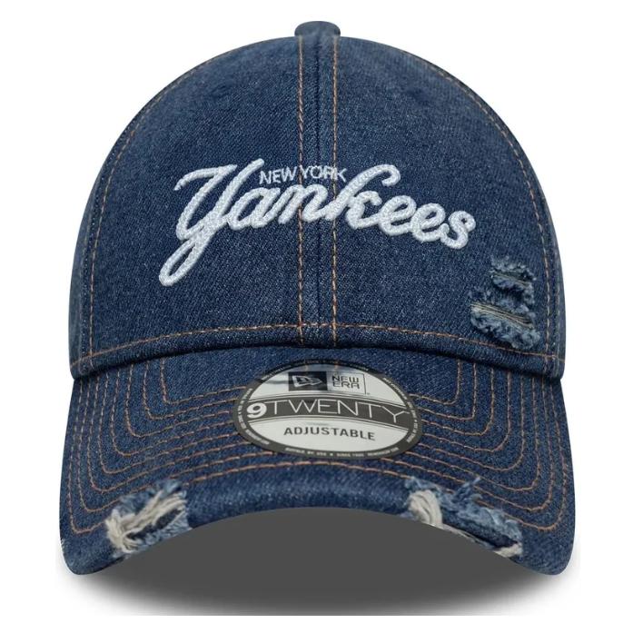 NEW ERA（ニューエラ） 920 ニューヨーク ヤンキース ダメージ デニム