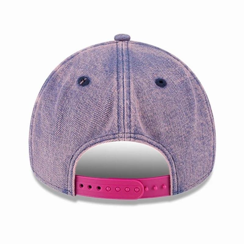 NEW ERA（ニューエラ） ピンク ブリーチ アシッド デニム キャップ
