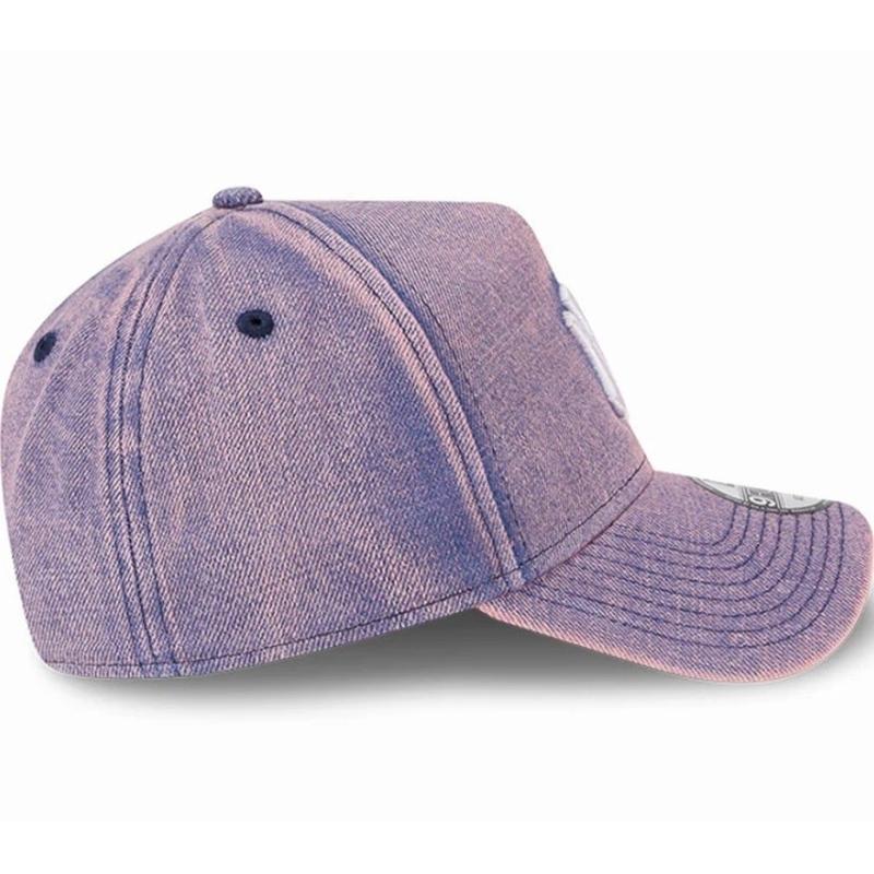 NEW ERA（ニューエラ） ピンク ブリーチ アシッド デニム キャップ