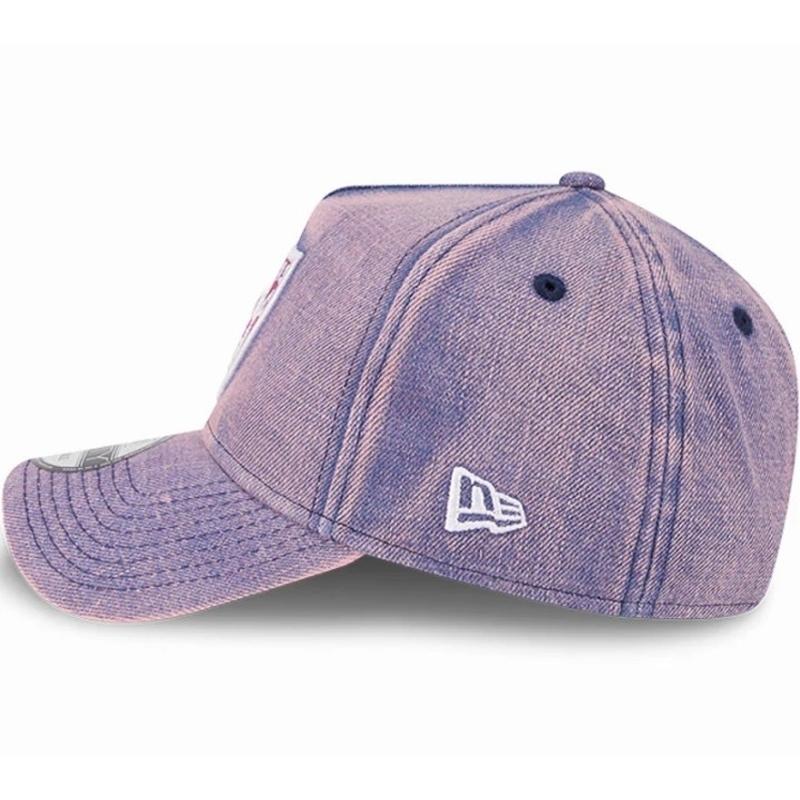 NEW ERA（ニューエラ） ピンク アシッド ブリーチデニム キャップ