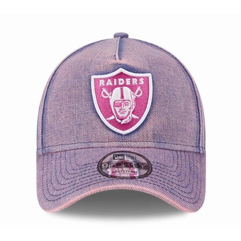NEW ERA（ニューエラ） ピンク アシッド ブリーチデニム キャップ