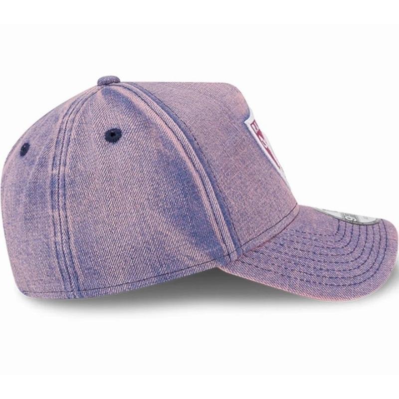 NEW ERA（ニューエラ） ピンク アシッド ブリーチデニム キャップ