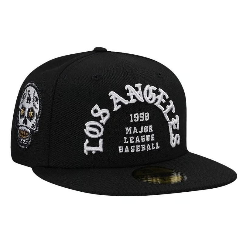 NEW ERA（ニューエラ） スカル オールドイングリッシュ ロサンゼルス