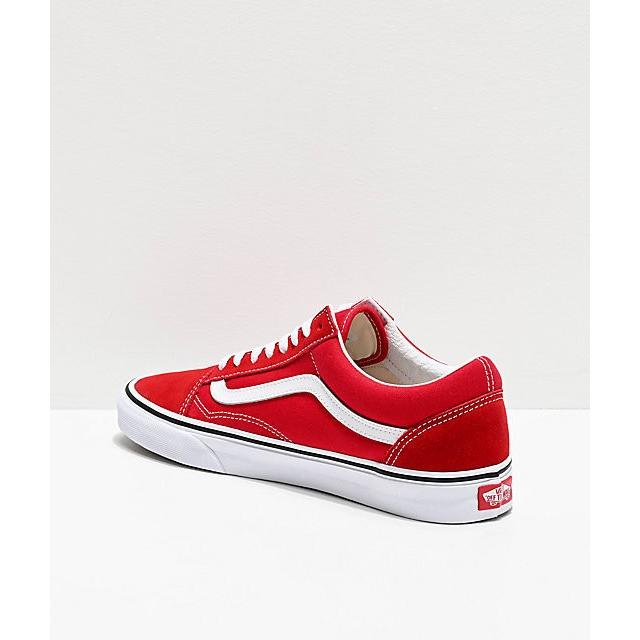 old skool racing red