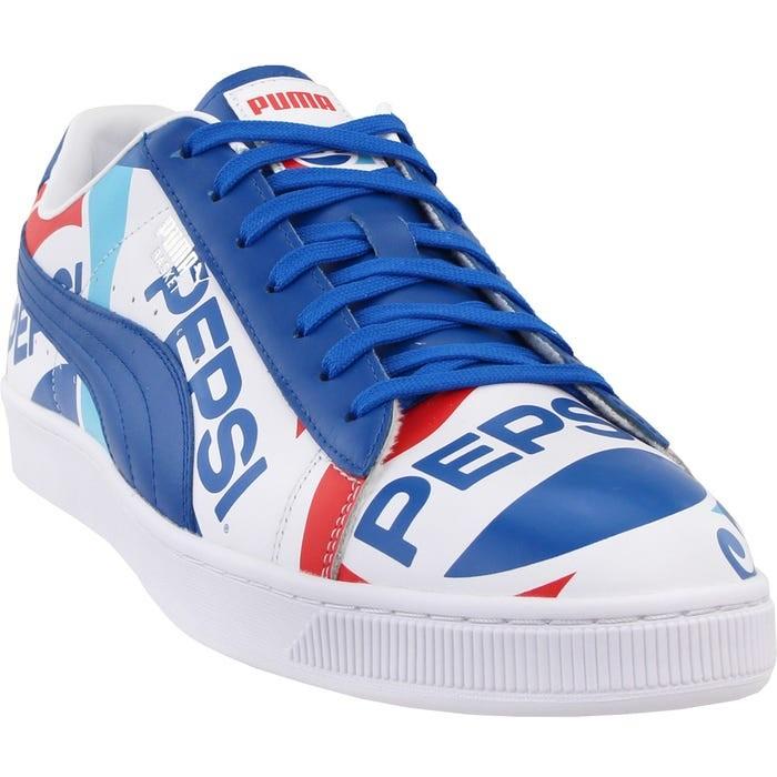 プーマ ペプシ コラボ スニーカー 送料無料 メンズ Puma Basket X Pepsi ブルー Tings 通販 Yahoo ショッピング