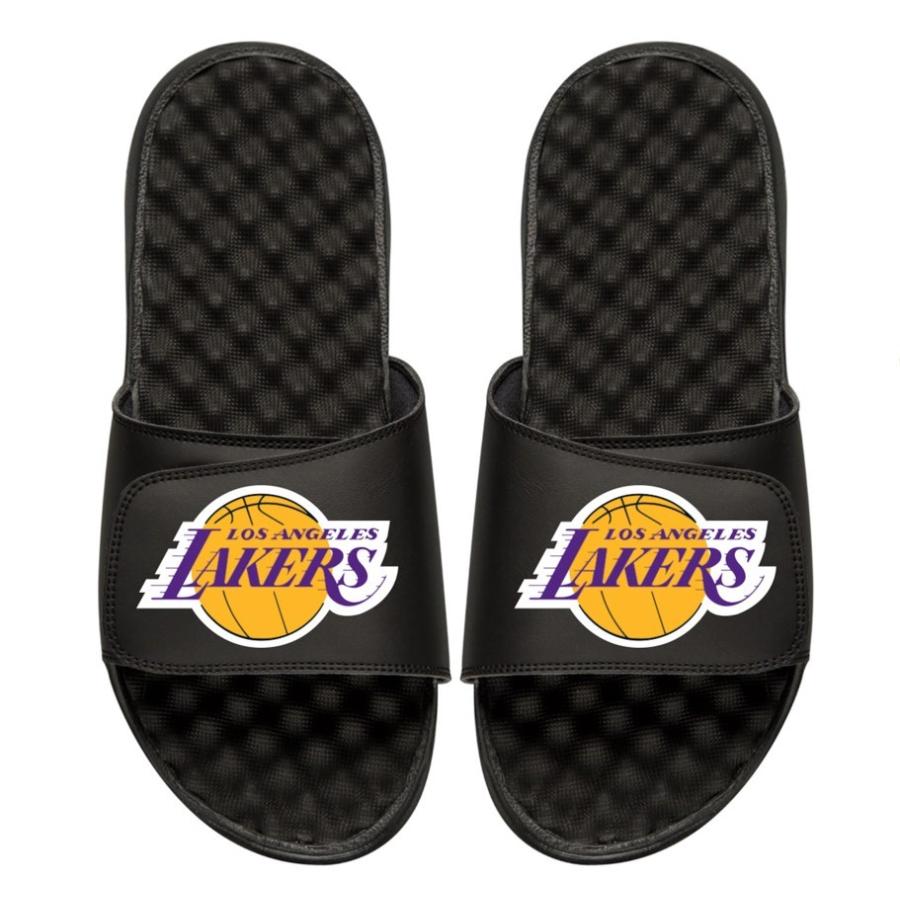 名入れ Nba オフィシャル レイカーズ スライドサンダル カスタム サンダル メンズ Los Angeles Lakers Slide Sandals お取り寄せ 送料無料 Kisumupoly Ac Ke