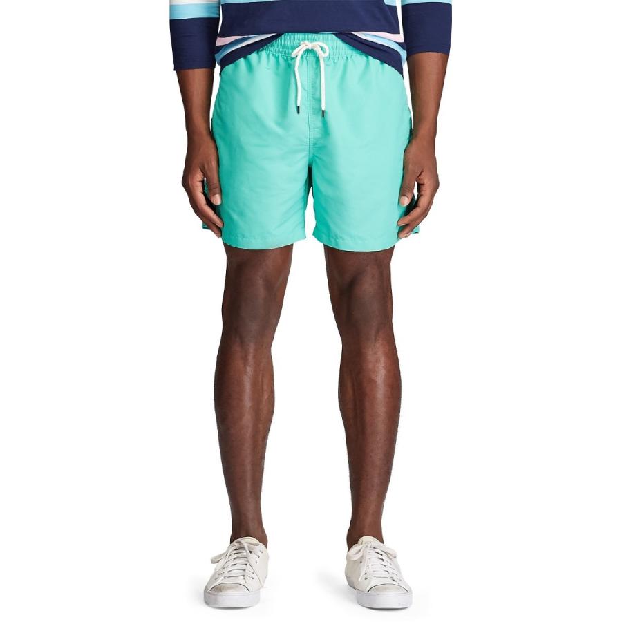 green polo swim trunks