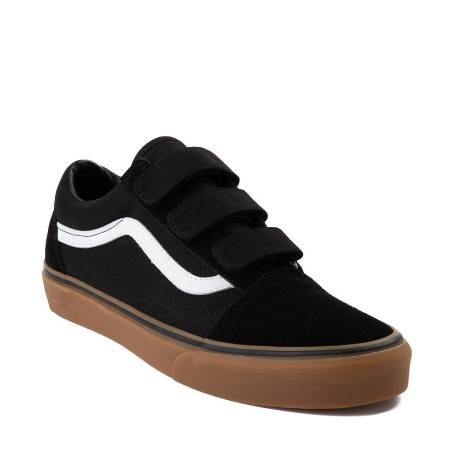 バンズ オールドスクール V ガムソール ベルクロ ブラック Us限定カラー Vans Old Skool V Black Gum メンズ レディース Us限定カラー 送料無料 Tings 通販 Yahoo ショッピング