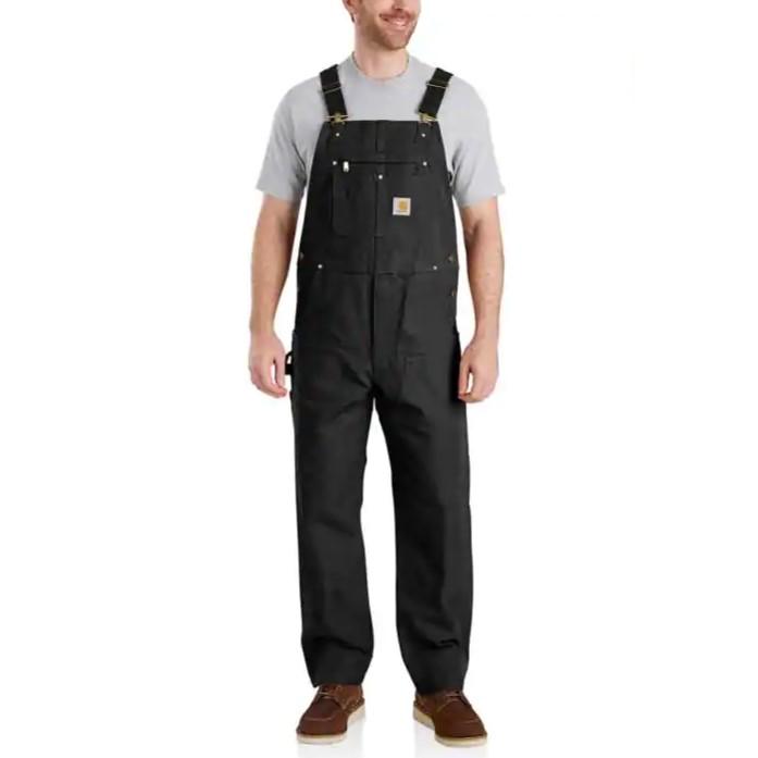 今月限定 特別大特価 Usカーハート ダックビブ オーバーオール サロペット ブラック Carhartt Duck Bib Overalls メンズ レディース 海外取り寄せ 全日本送料無料 Www Khaskhabar Online