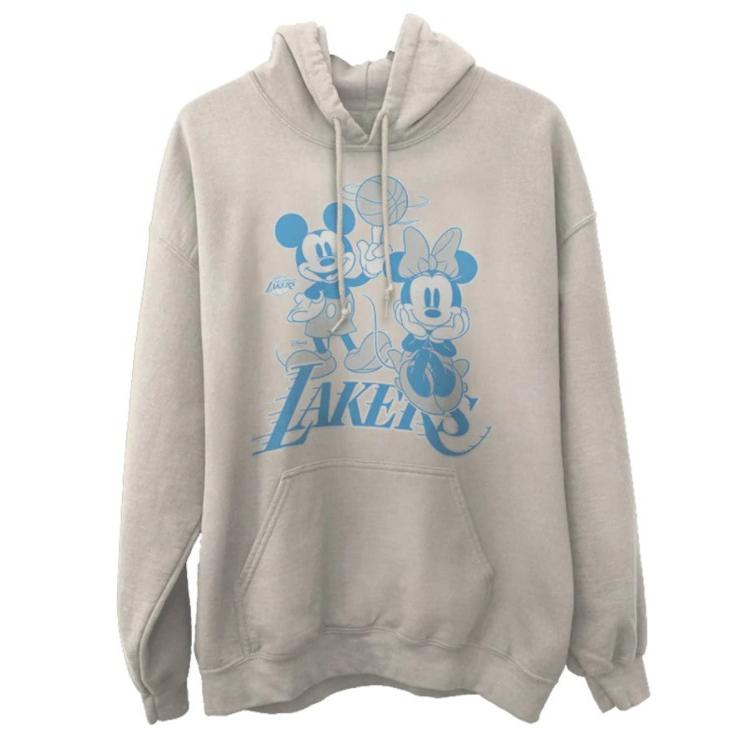 最高の ディズニー ミッキー ミニー X Nbaオフィシャル La レイカーズ コラボ フーディー Los Angeles Lakers Disney Mickey Minnie メンズ ディース 人気ブランド Abmicse Org