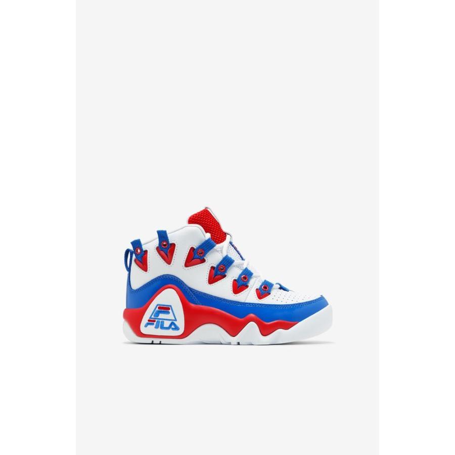 フィラ グラントヒル レトロバッシュ 90 S キッズモデル Fila Grant Hill 1 Basketball Shoes Big Kids Model レディース 90年代 Usモデル Tings 通販 Yahoo ショッピング