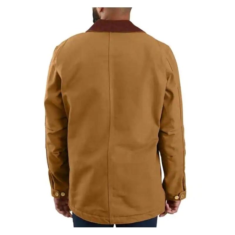 ⭐️完成品⭐️ カーハート ダック チョアコート ブランケットライナー ブラック Carhartt LOOSE FIT FIRM DUCK BLANKET-LINED CHORE COAT メンズ 防寒 ワーク DIY 【2162269288】(13450円)