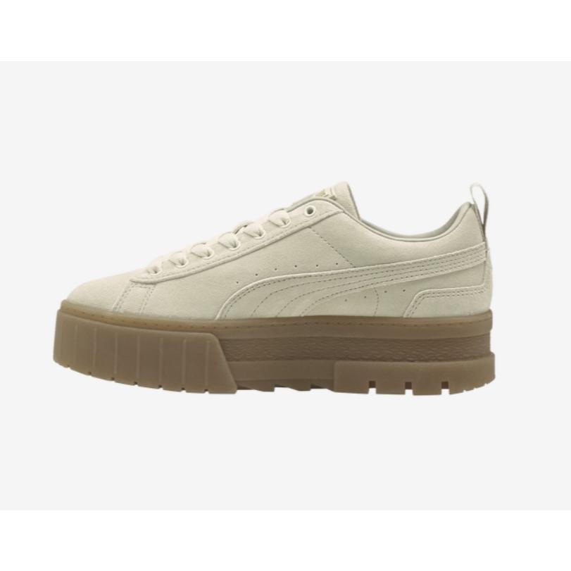 大人気商品 プーマ メイズ 厚底スニーカースエード ベージュ ガムソール プラットフォーム Puma Mayze Suede Platform Sneaker 06 レディース Usモデル スニーカー スニーカー サイズ Us9 25 5cm Proksi Si