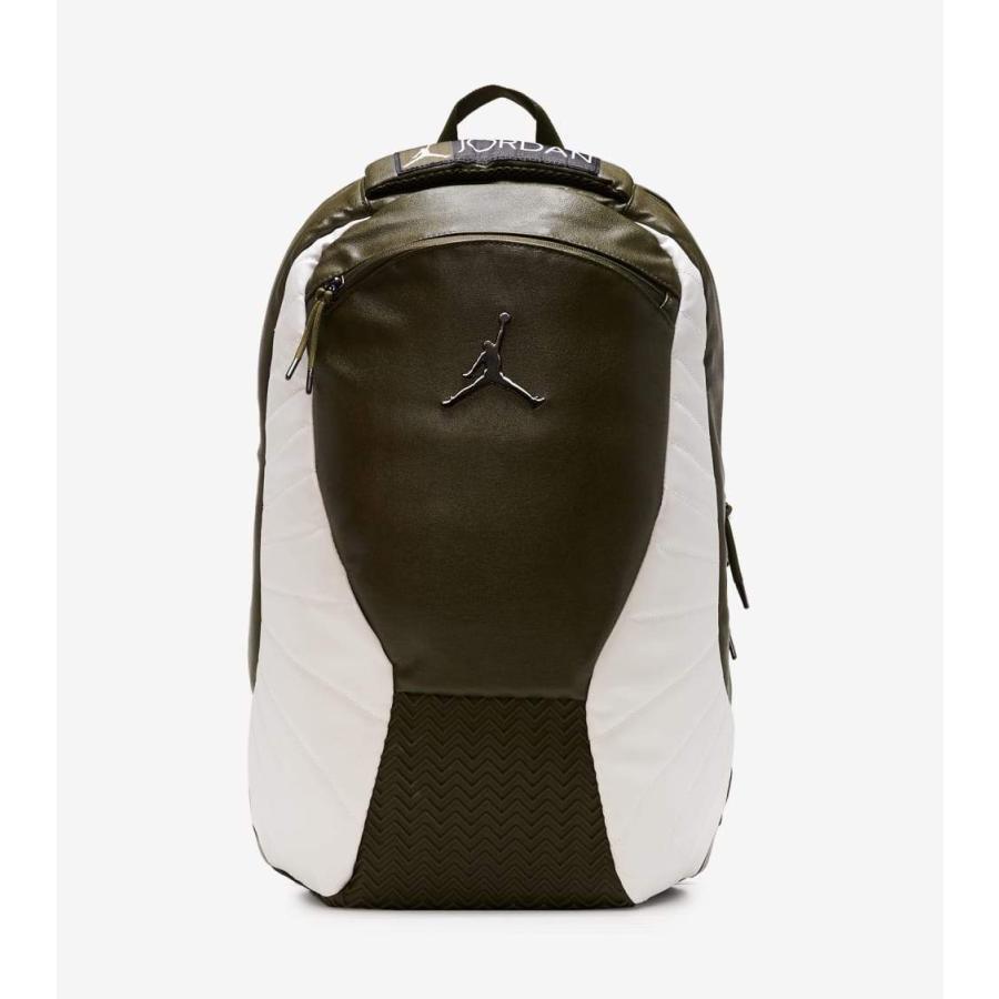 ナイキ ジョーダン 12 レトロ バックパック ホワイトｘオリーブ メンズ リュックサック デイパック Nike Jordan Face