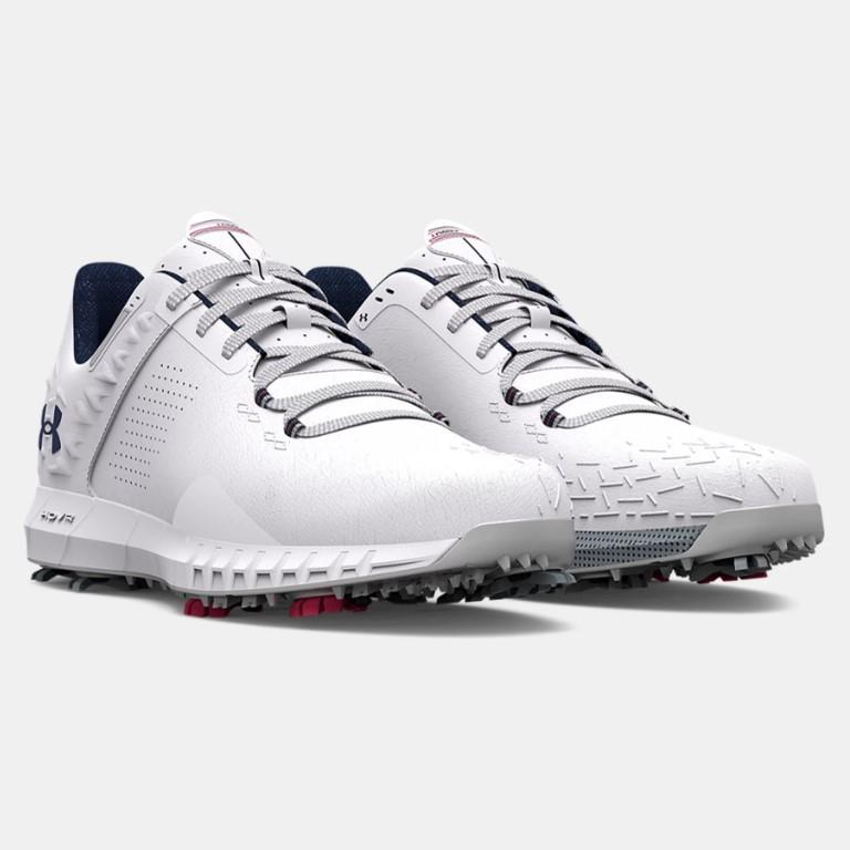 アンダーアーマー ゴルフシューズ ソフトスパイク ホバードライブ2 ホワイト Under Armour UA HOVR Drive 2 Golf Shoes メンズ  スニーカータイプ｜tings