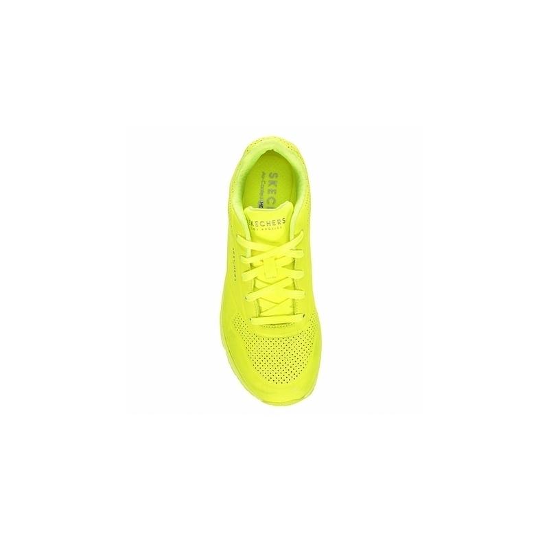【値下げ・名盤】 スケッチャーズ ストリート ウェッジ ネオン イエロー 厚底 SKECHERS STREET WOMENS UNO SNEAKER - NEON レディース 【1720167525】(10700円)