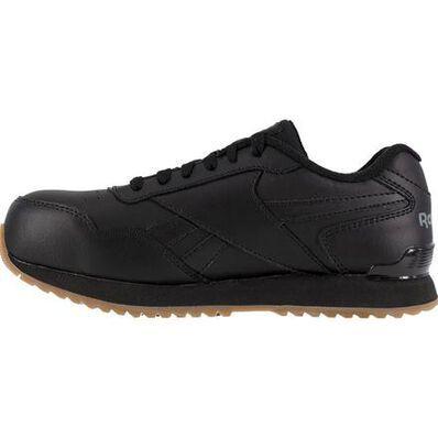 リーボック　オシャレ　安全靴　DIY　金属不使用　WORK　ELECTRICAL　HARMAN　TOE　REEBOK　MEN'S　先芯樹脂　作業　静電　COMPOSITE　ブラック　ガムソール　HAZARD