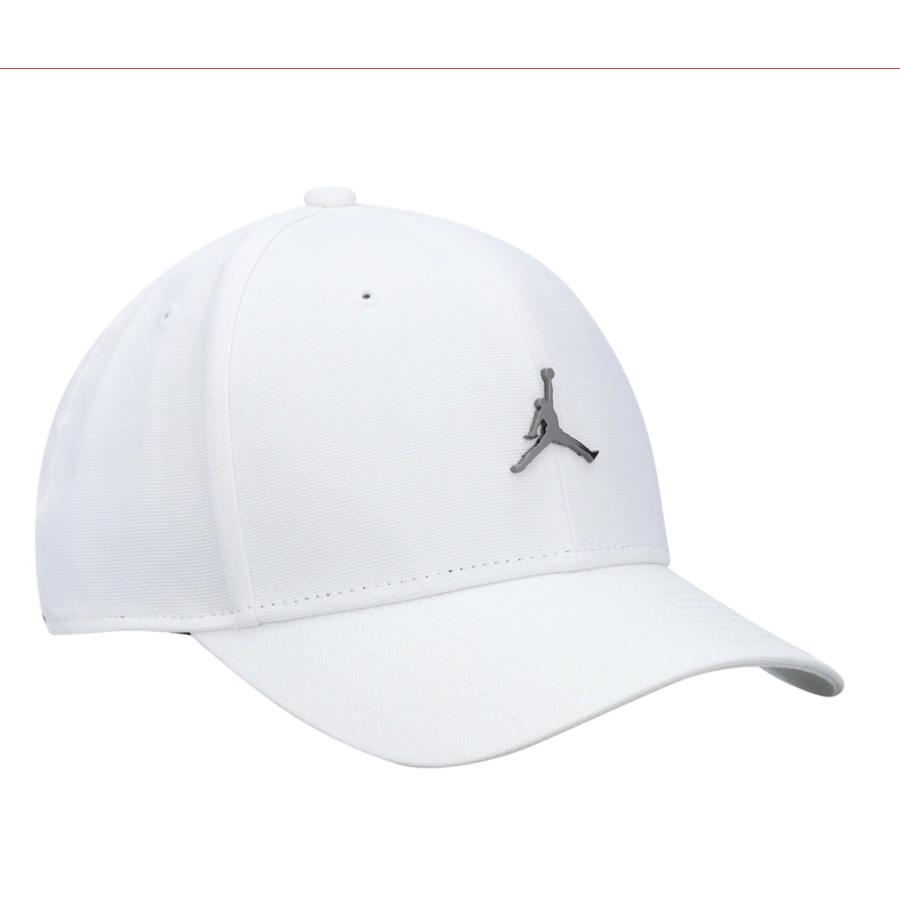 ナイキ ジョーダン メタルエンブレム ストラップバック キャップ ホワイト  Nike Jordan Brand Metal Adjustable Hat -White メンズ｜tings｜03