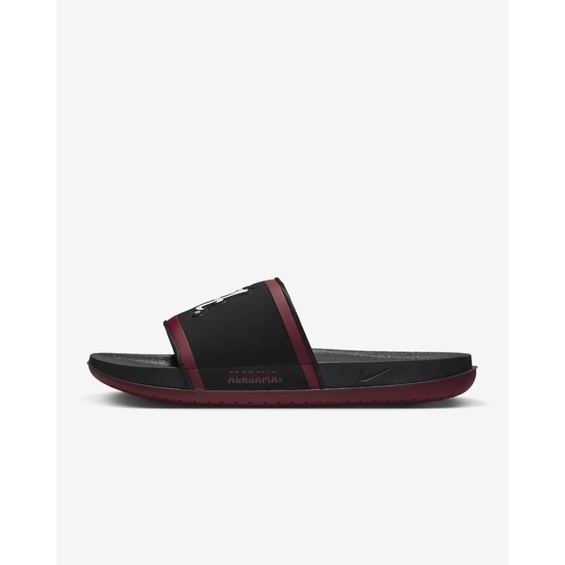 ナイキ オフコート アラバマ DD0506-002 Nike Offcourt (Alabama) Slide Black/Team Crimson/White メンズ スライドサンダル｜tings｜02