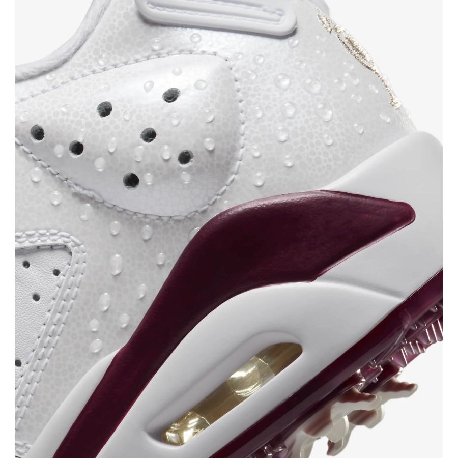 ナイキ エア ジョーダン6 レトロ ゴルフシューズ ホワイト/レッド Nike