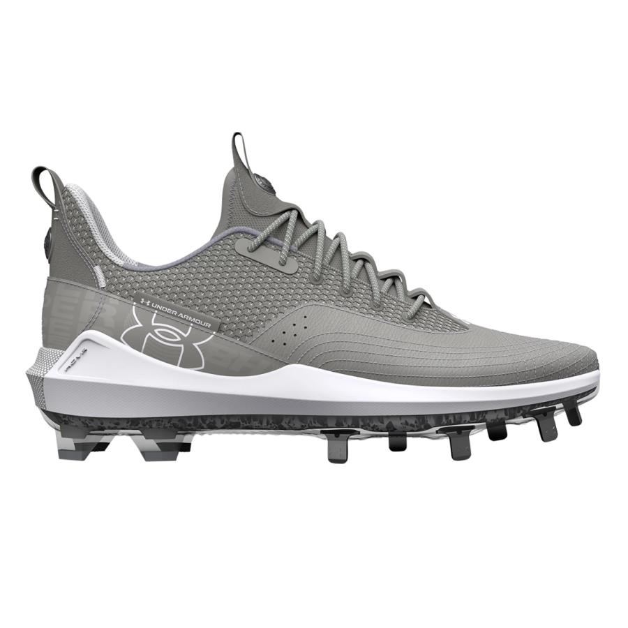 アンダーアーマー ハーパー7 メタル ベースボール 野球 グレー/ホワイト Under Armour Men's Harper 7 Metal