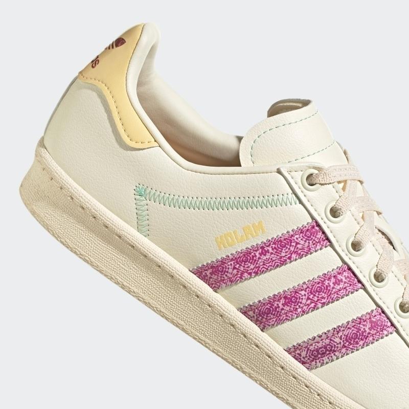 アディダス オリジナルズX KOLAM キャンパス FZ6569 ホワイト ADIDAS ORIGINALS X KOLAM CAMPUS 'ADILICIOUS CITY SERIES' CREAM WHITE メンズ｜tings｜05