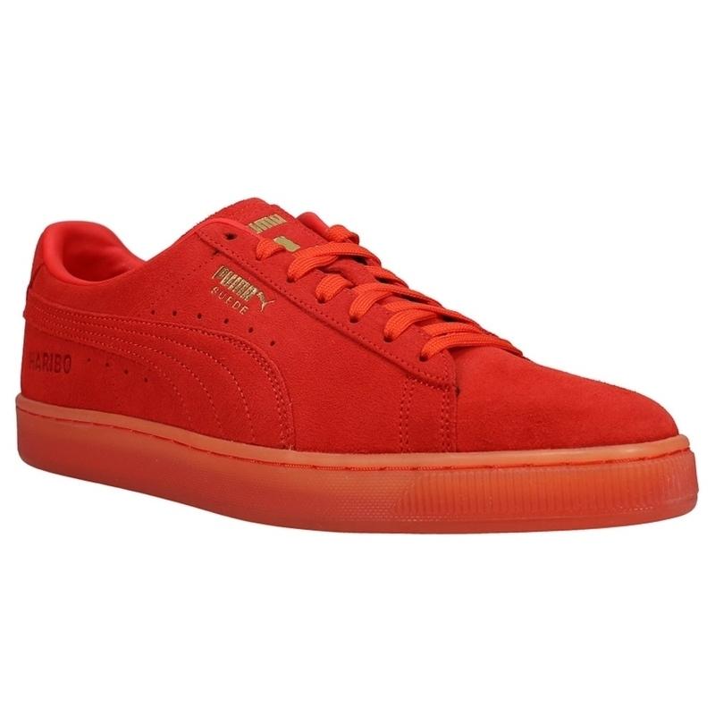 プーマ スエード ハリボー レッド Puma Suede HARIBO Gummy Bear Classic Sneakers 382563-01 メンズ｜tings｜02