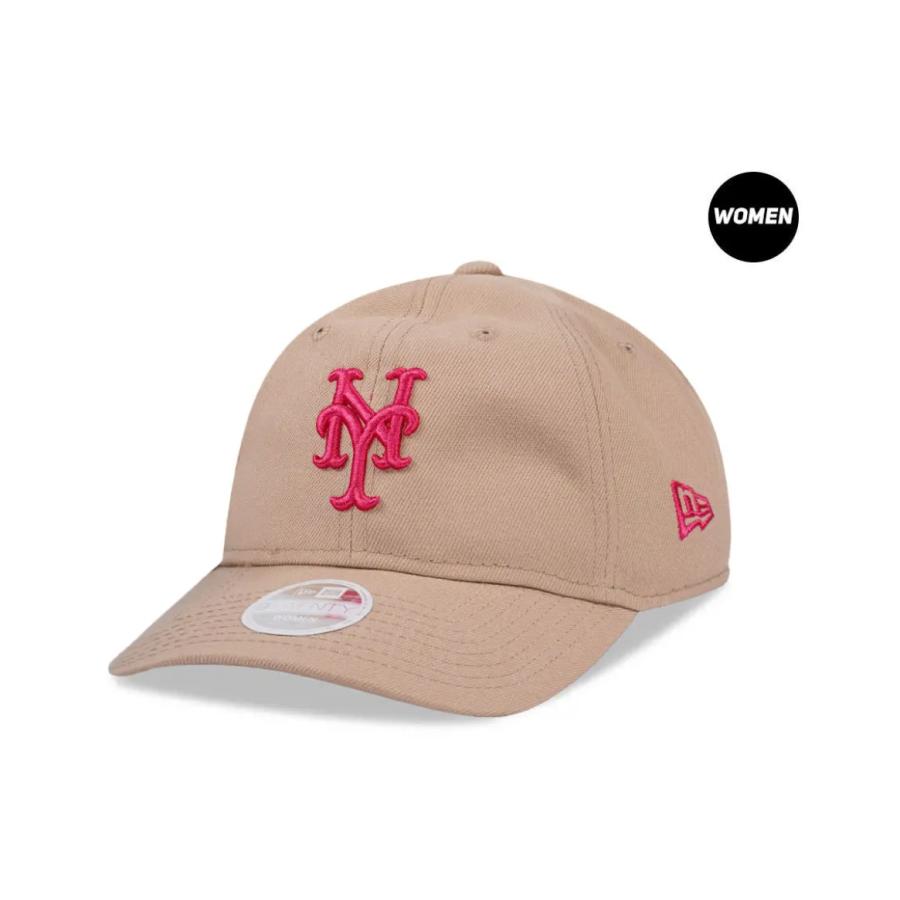 NEW ERA ニューエラ ニューヨーク メッツ キャメル ピンク