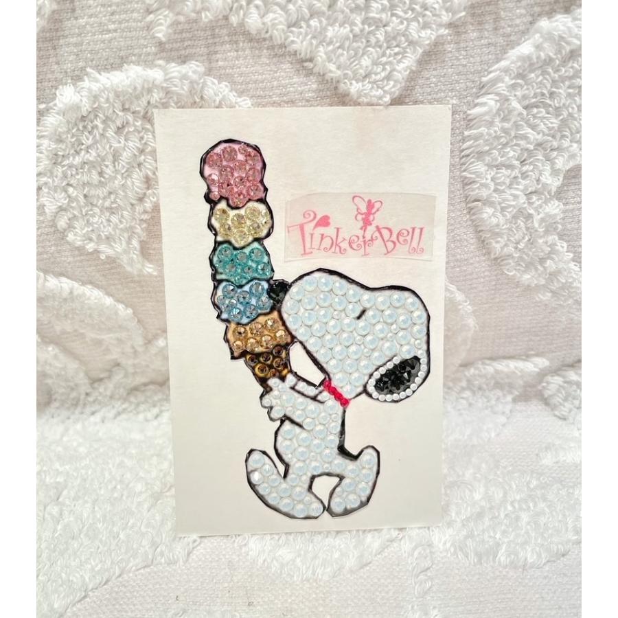 スヌーピー シール スワロフスキー デコレーション Swarovski キラキラ プレゼント 307 麻布十番ティンカーベル 通販 Yahoo ショッピング