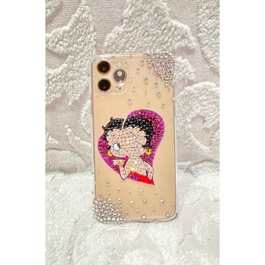 グーグルピクセル7 スワロフスキークリスタル ピンクグラデーション