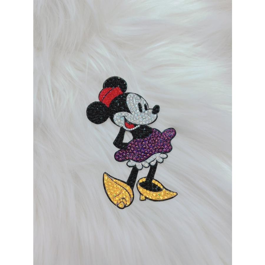 ま*！様 クリスマス仕様 ミニー スワロフスキー 1回も飾らず未使用です SWAROVSKI ミニーちゃん シール スワロフスキー デコレーション